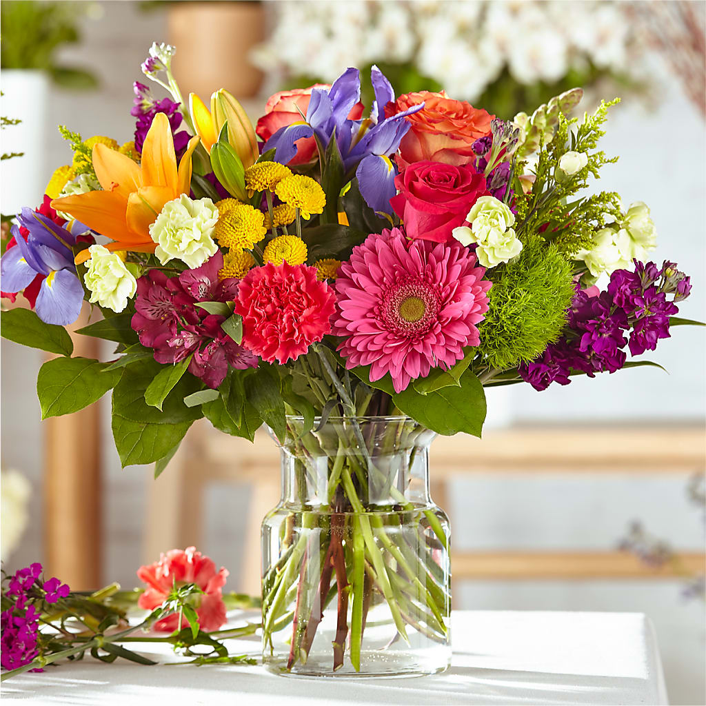 Bold & Bright – A Florist Original – MERCY'S FLOWERS, Miami FL