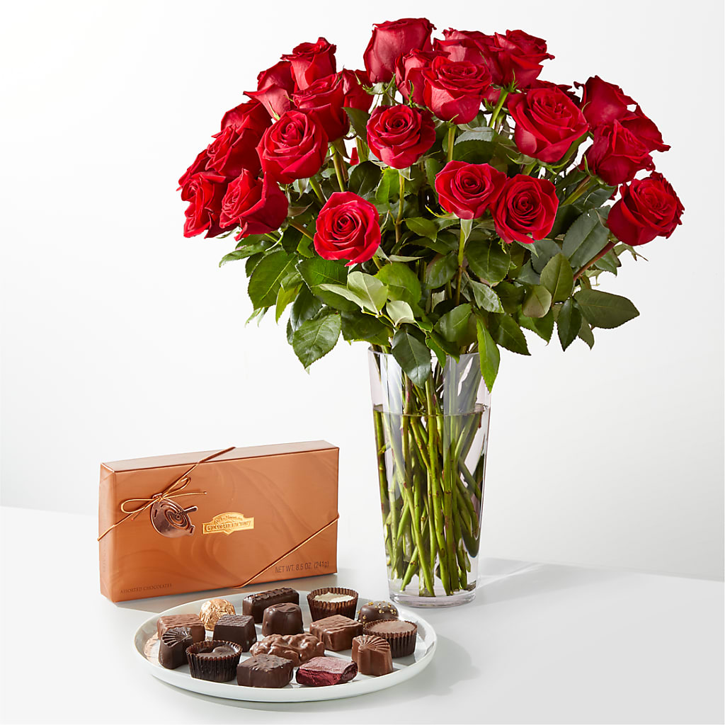 Romantic Long Stem Red Rose Bouquet Bundles – MERCY'S FLOWERS, Miami FL