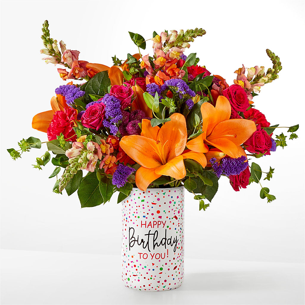 Birthday Palooza Bouquet – MERCY'S FLOWERS, Miami FL