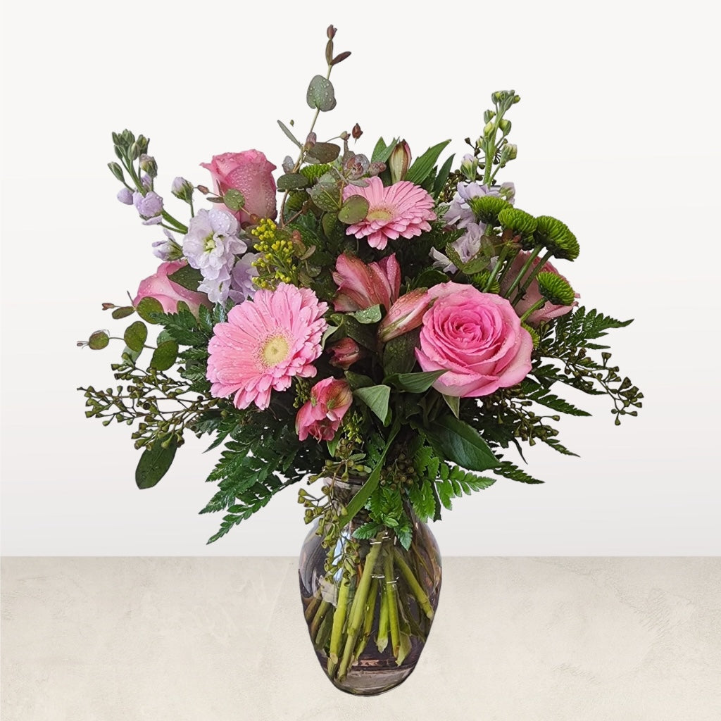 Romantic Blush – MERCY'S FLOWERS, Miami FL