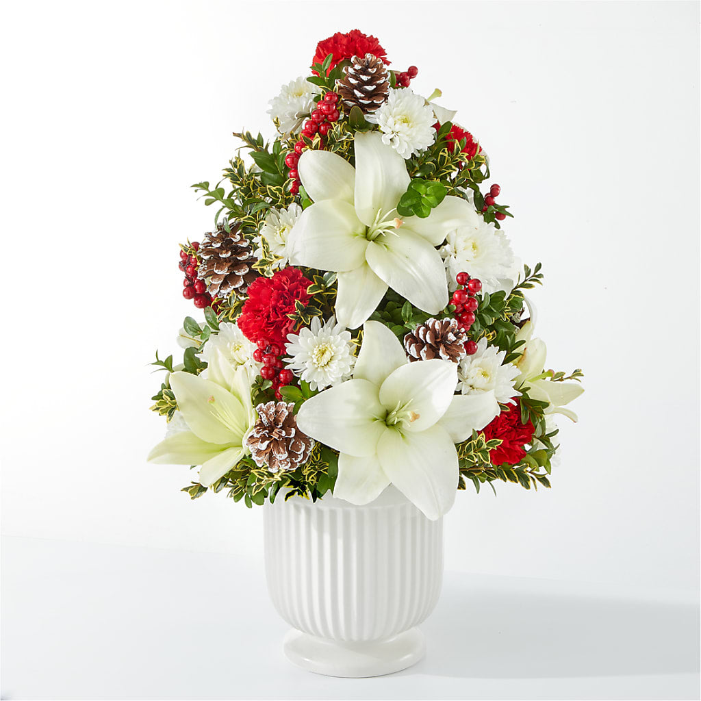 Festive Moments Tree – MERCY'S FLOWERS, Miami FL