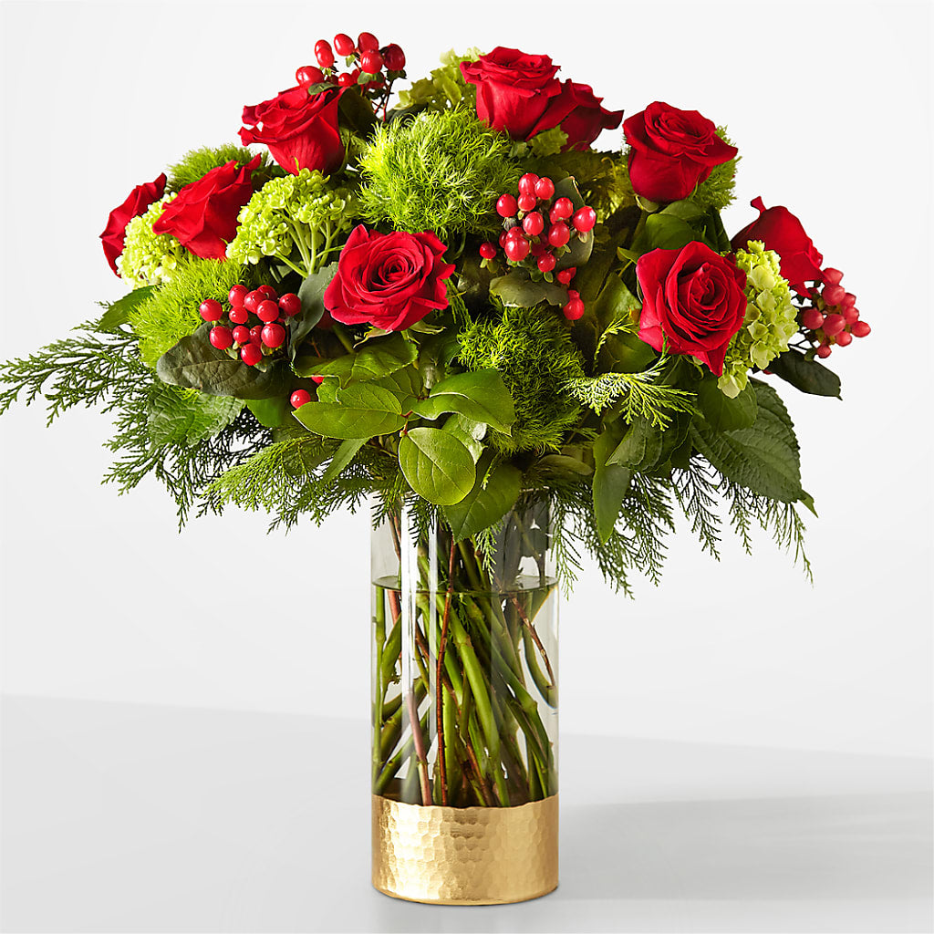 Plaid Throw Bouquet – MERCY'S FLOWERS, Miami FL