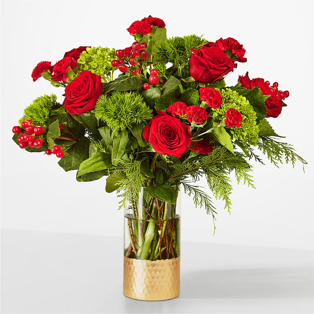 Plaid Throw Bouquet – MERCY'S FLOWERS, Miami FL