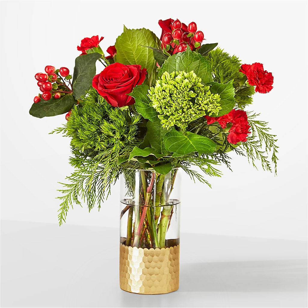 Plaid Throw Bouquet – MERCY'S FLOWERS, Miami FL