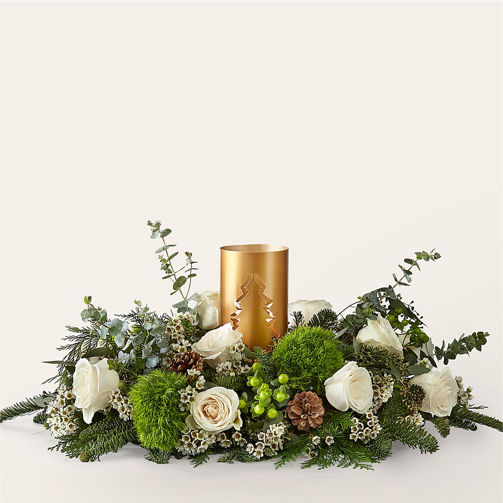 Chestnuts Roasting Centerpiece – MERCY'S FLOWERS, Miami FL