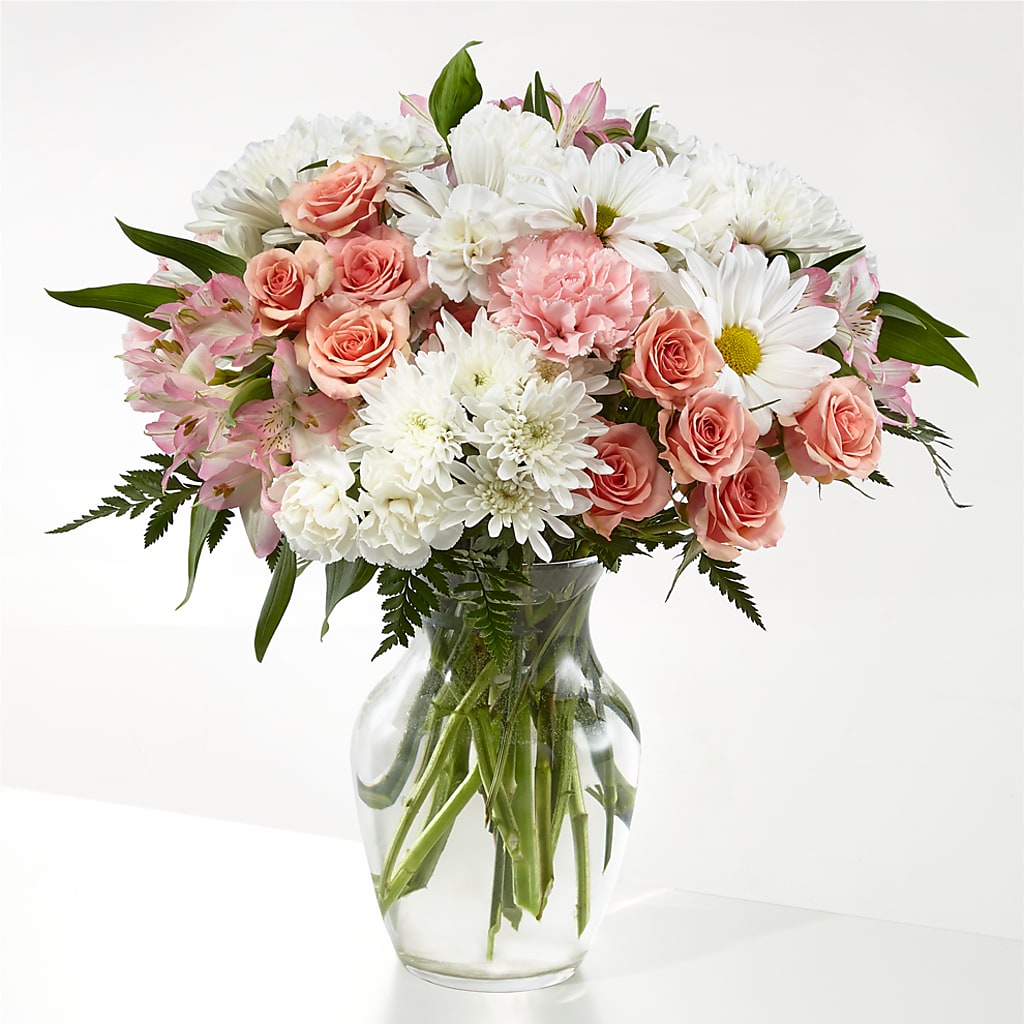 Blush Crush Bouquet – MERCY'S FLOWERS, Miami FL