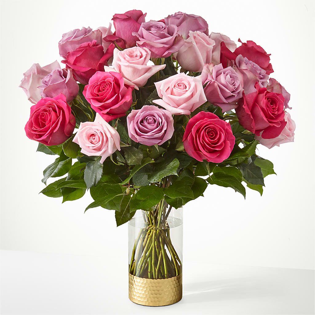 Pure Beauty Mixed Roses – MERCY'S FLOWERS, Miami FL