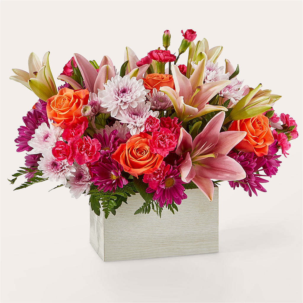 Light of My Life Box Bouquet – MERCY'S FLOWERS, Miami FL