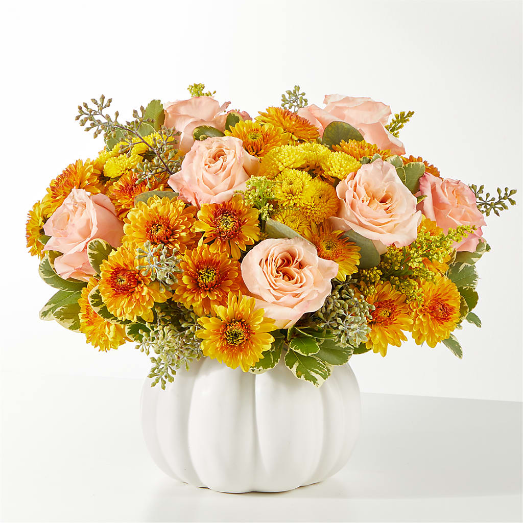 Peachy Pumpkin – MERCY'S FLOWERS, Miami FL