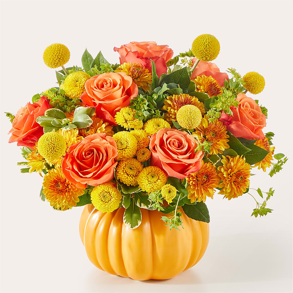 Gourdgeous Pumpkin – MERCY'S FLOWERS, Miami FL