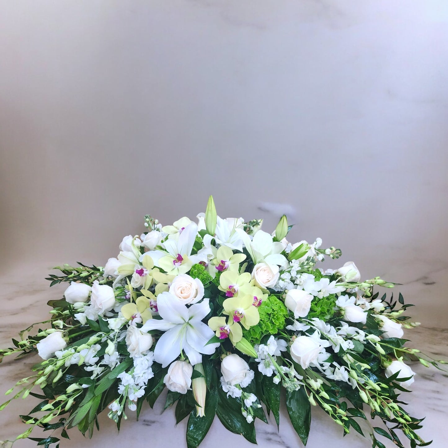 Ck - Serene Sentiments Casket Spray