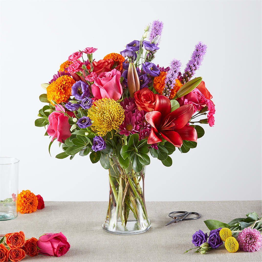 Feast of Color – A Florist Original – MERCY'S FLOWERS, Miami FL