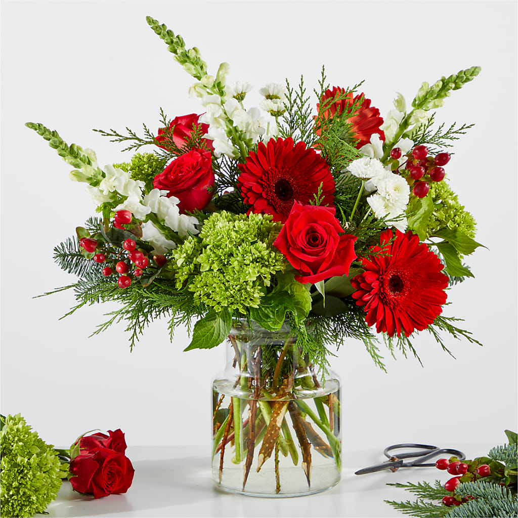 Merry Moment Bouquet – A Florist Original – MERCY'S FLOWERS, Miami FL