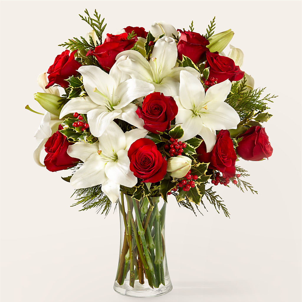 Sparkling Snowflakes Bouquet – MERCY'S FLOWERS, Miami FL
