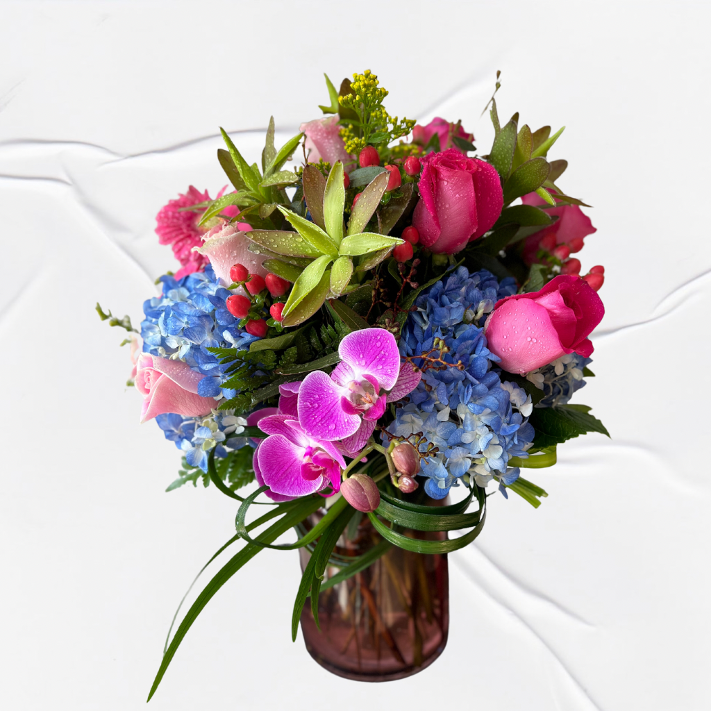 Belleville Garden Arrangement – MERCY'S FLOWERS, Miami FL