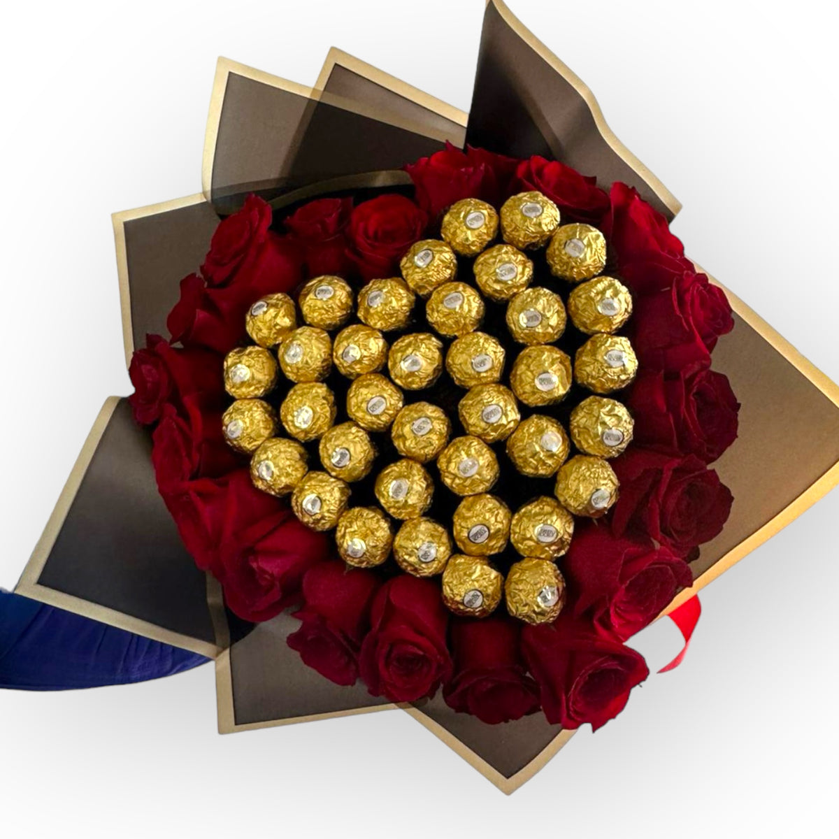 Bq - Radiant Roses of Romance – MERCY'S FLOWERS, Miami FL