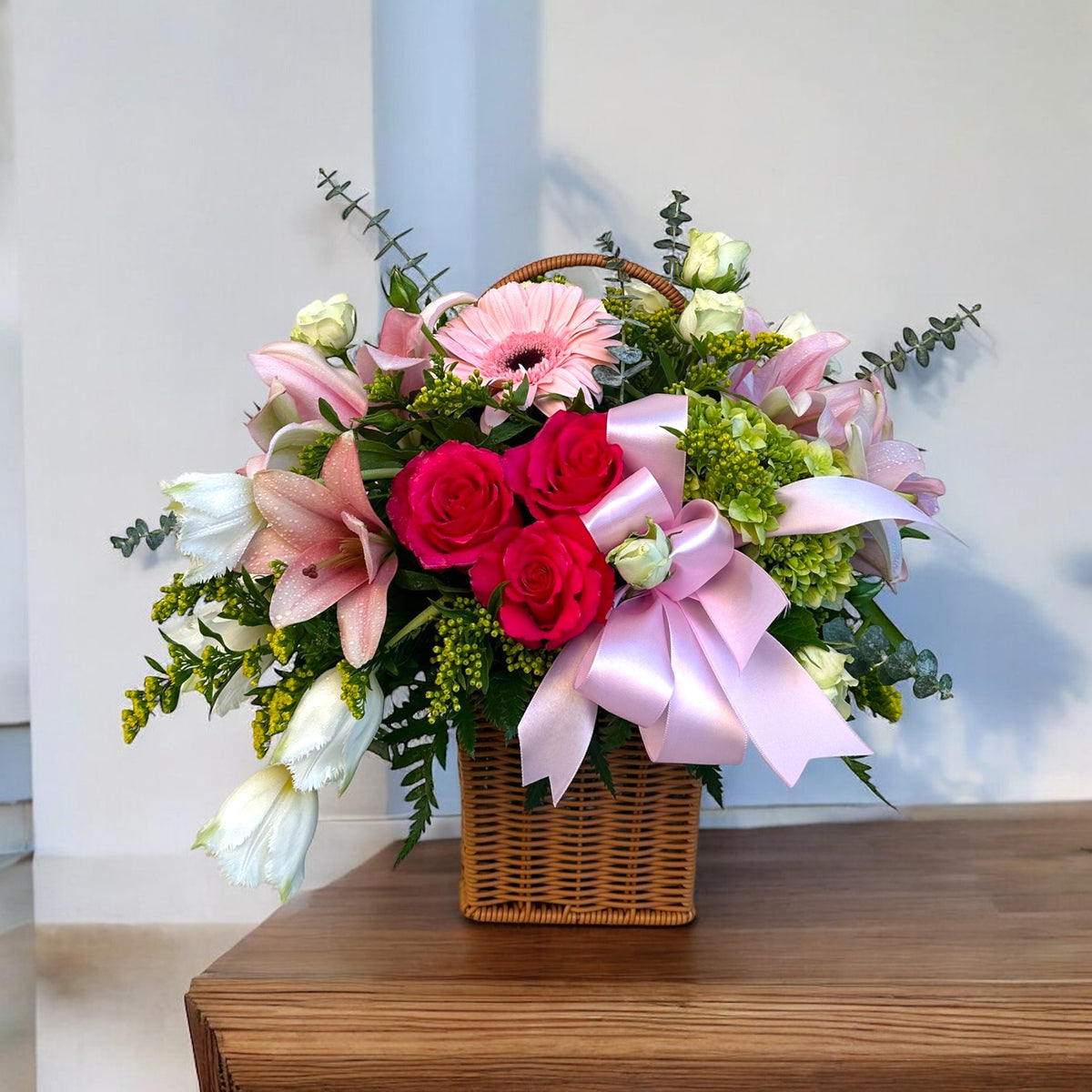 Endless Love Basket – MERCY'S FLOWERS, Miami FL