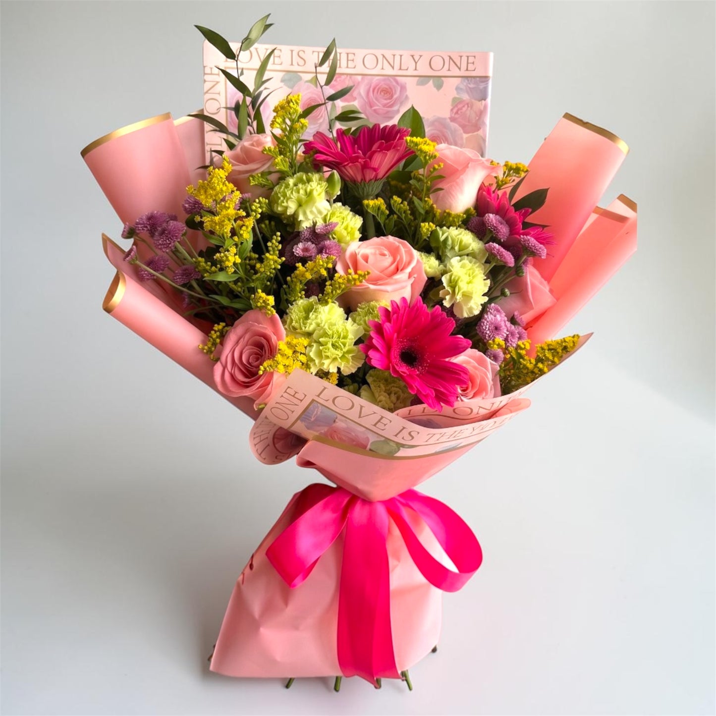 Blush Garden Bouquet – MERCY'S FLOWERS, Miami FL
