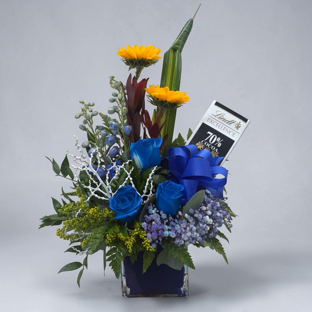 Bold & Bright Celebration Bouquet – MERCY'S FLOWERS, Miami FL
