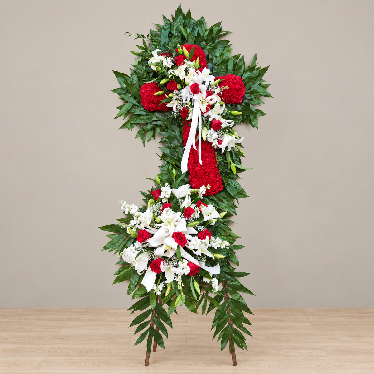 Crimson Faith – MERCY'S FLOWERS, Miami FL