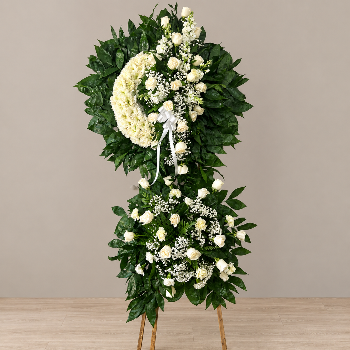 Crescent of Peace – MERCY'S FLOWERS, Miami FL