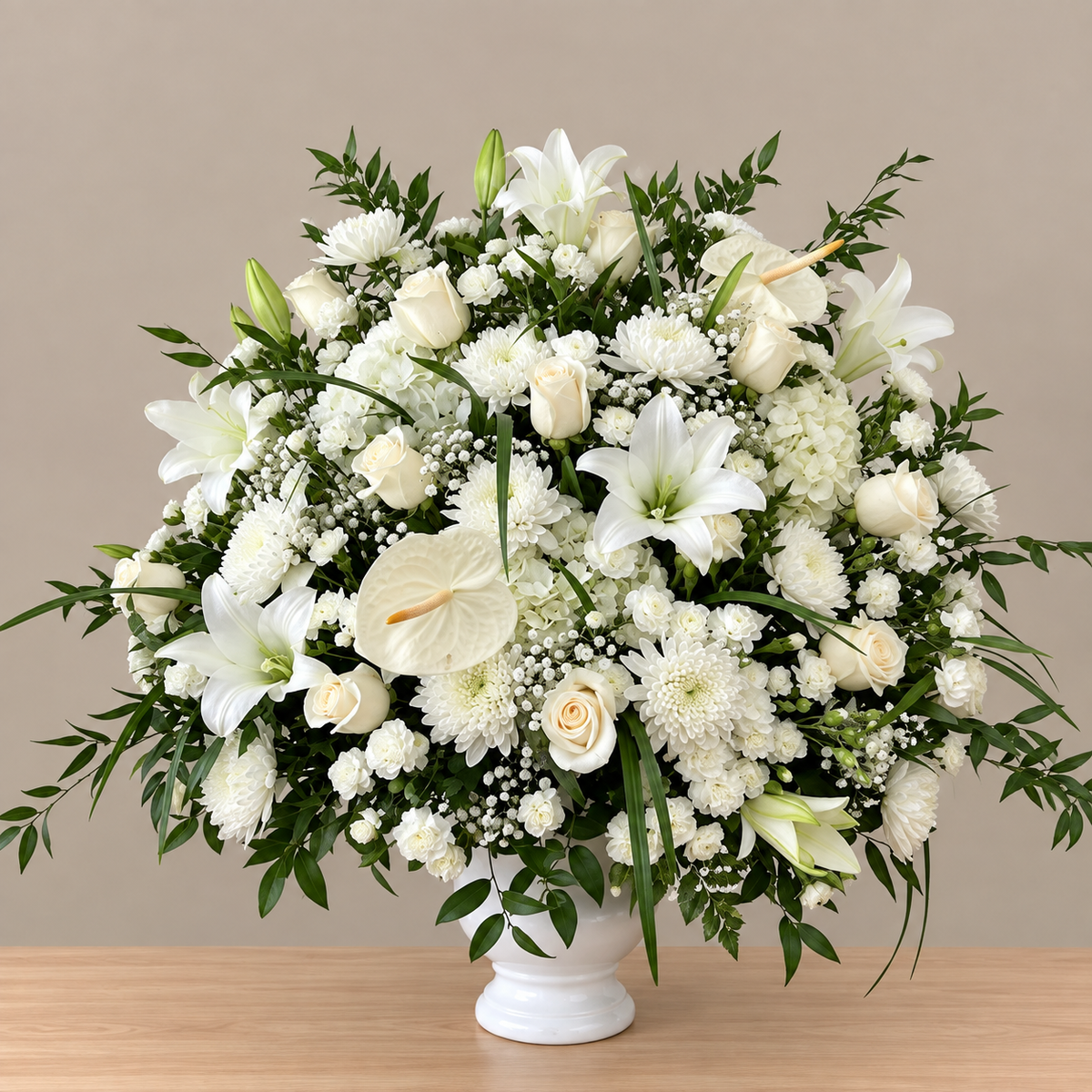 Whispering Peace – MERCY'S FLOWERS, Miami FL