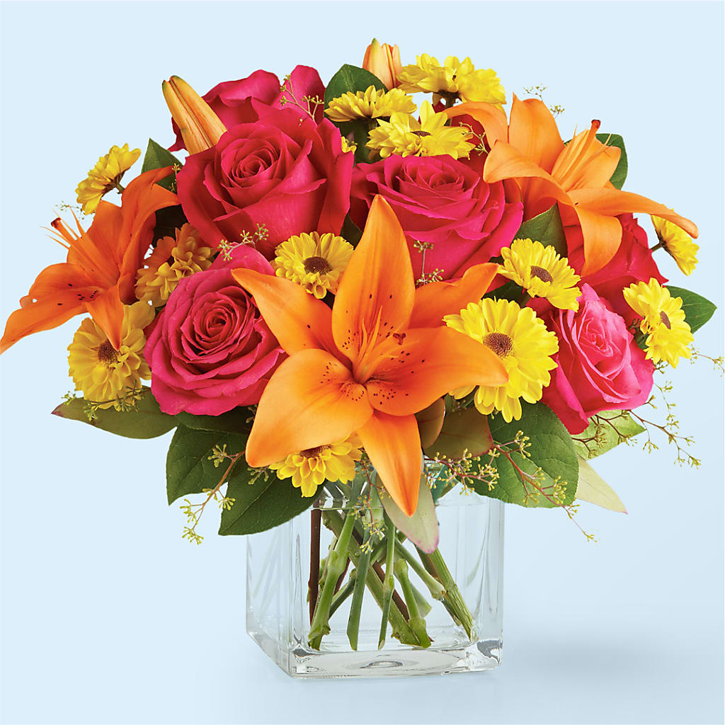 Neon Lights Bouquet – MERCY'S FLOWERS, Miami FL