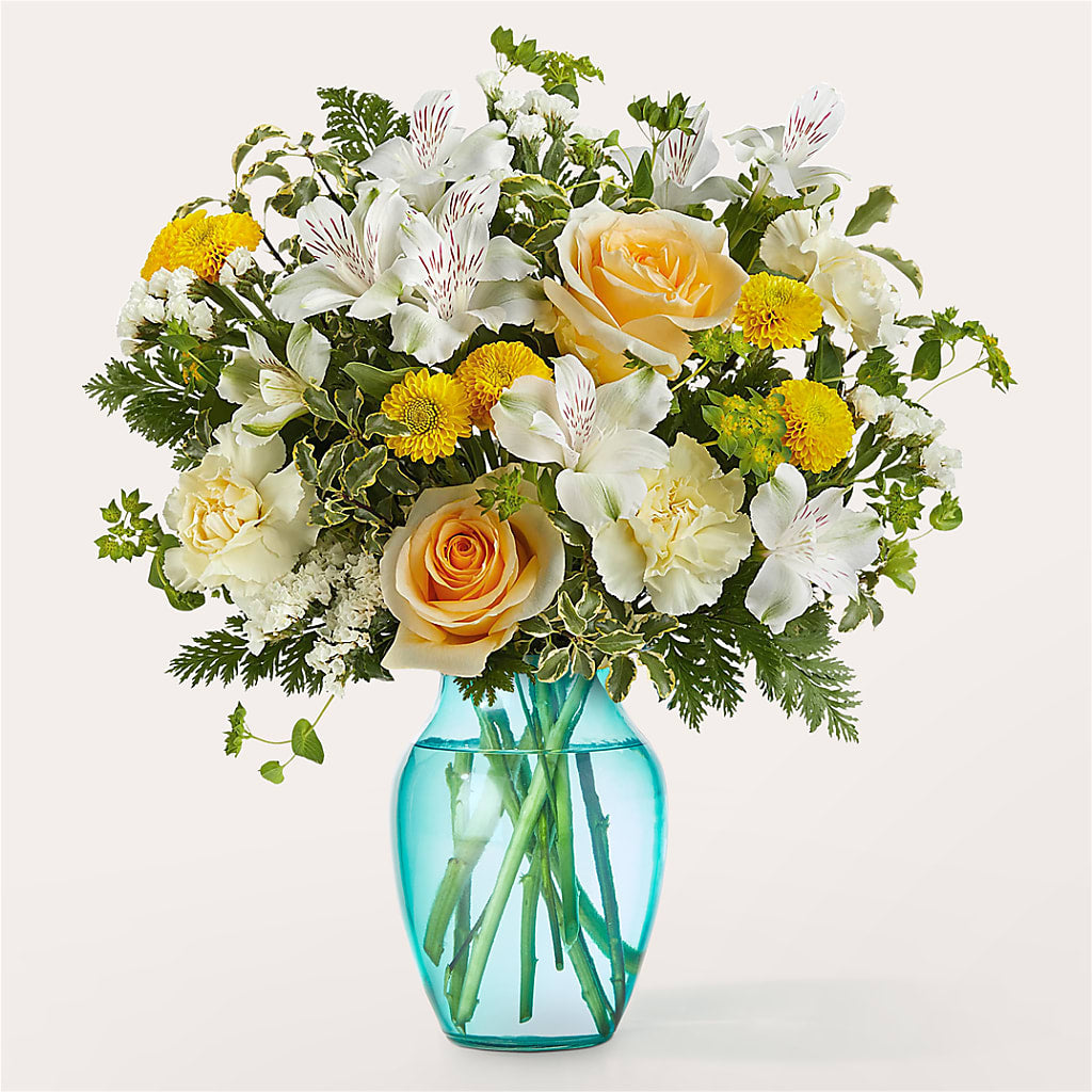 Crisp and Clean Bouquet – MERCY'S FLOWERS, Miami FL