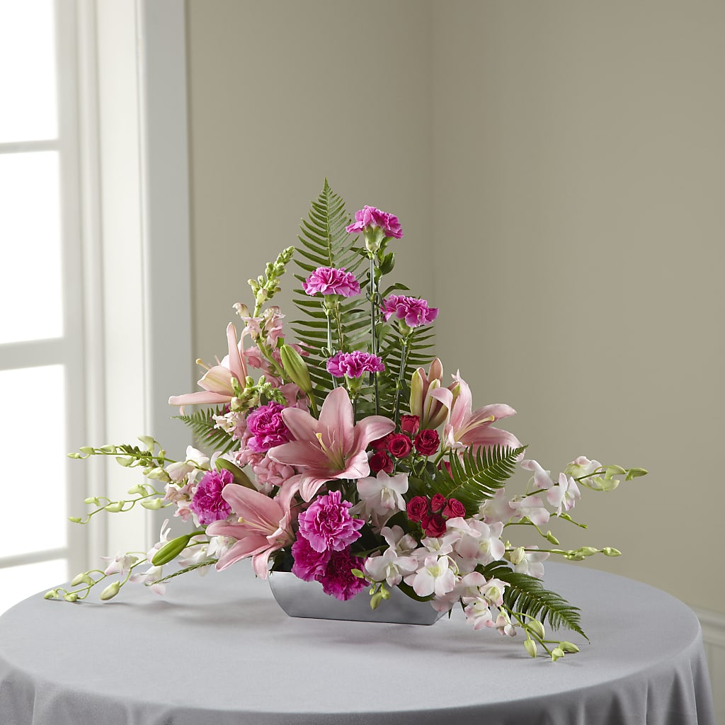 Uplifting Moments Arrangement – MERCY'S FLOWERS, Miami FL