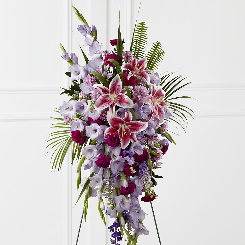 Tender Touch Standing Spray – MERCY'S FLOWERS, Miami FL