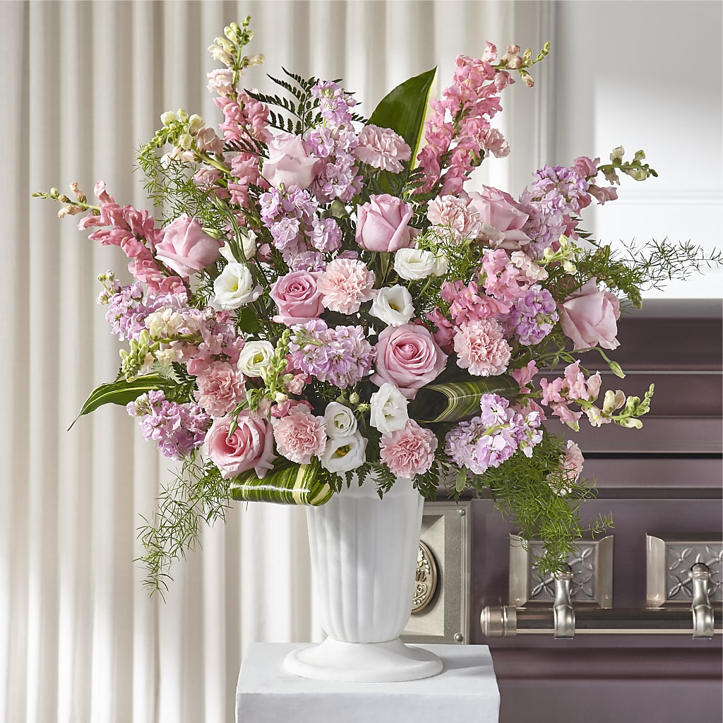 Divine Comfort Arrangement – MERCY'S FLOWERS, Miami FL