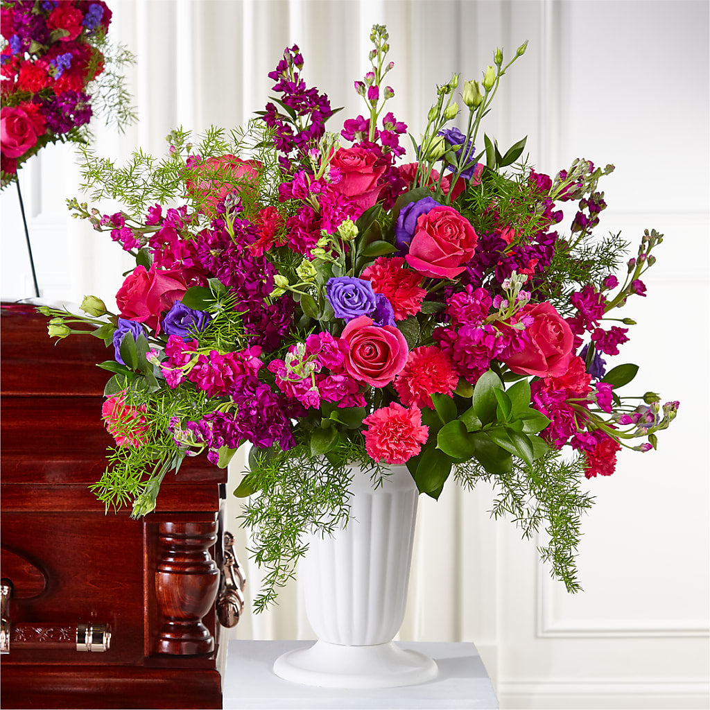 Eternal Day Arrangement – MERCY'S FLOWERS, Miami FL