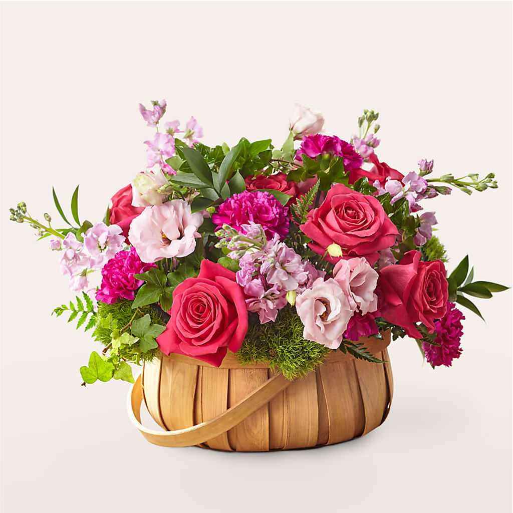 Radiance in Bloom Basket – MERCY'S FLOWERS, Miami FL