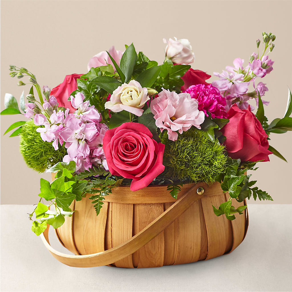 Radiance in Bloom Basket – MERCY'S FLOWERS, Miami FL