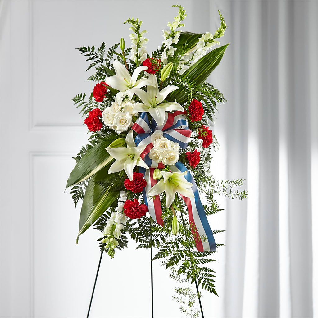 Stars of Life Standing Spray – MERCY'S FLOWERS, Miami FL