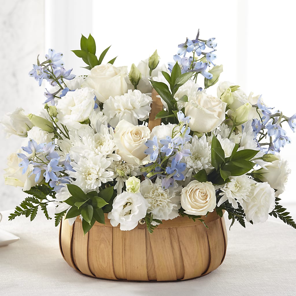 Sincerely Heartfelt Basket – MERCY'S FLOWERS, Miami FL