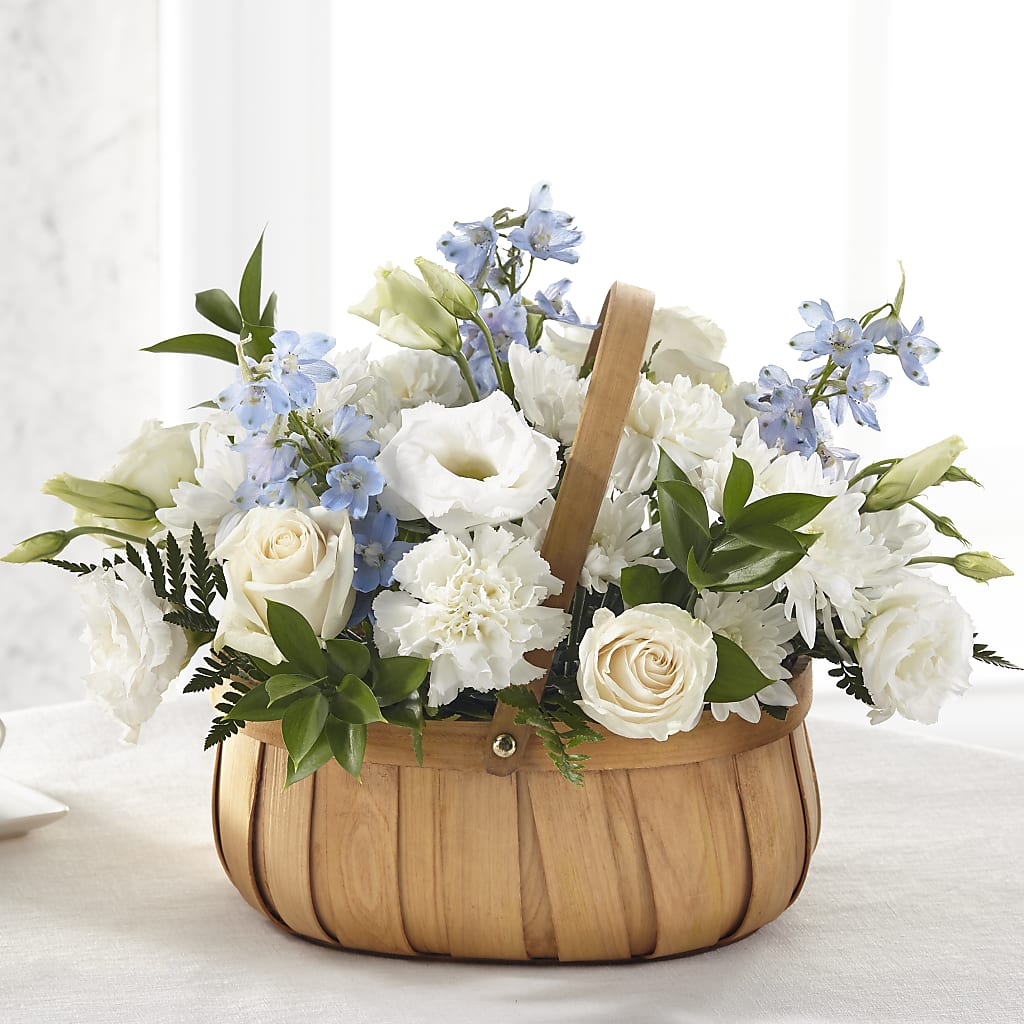 Sincerely Heartfelt Basket – MERCY'S FLOWERS, Miami FL
