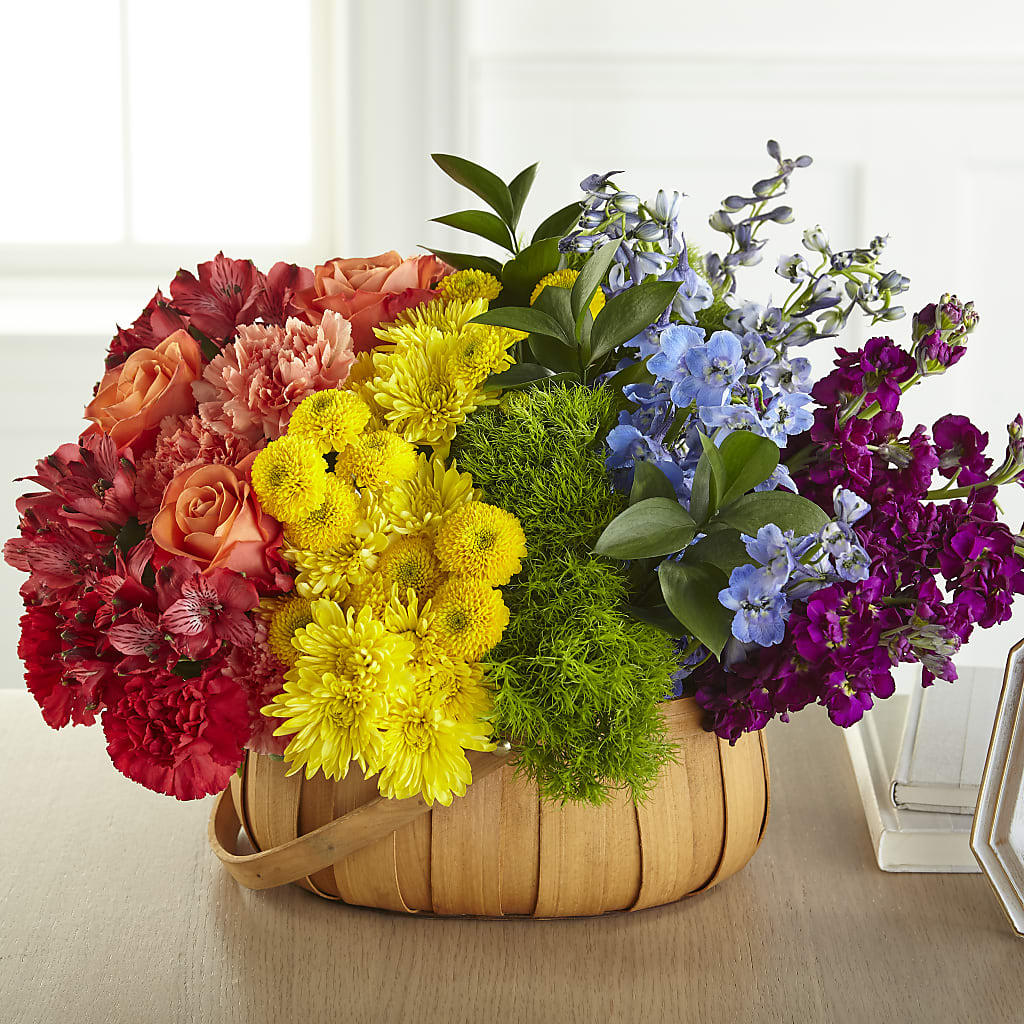 Prideful Basket – MERCY'S FLOWERS, Miami FL