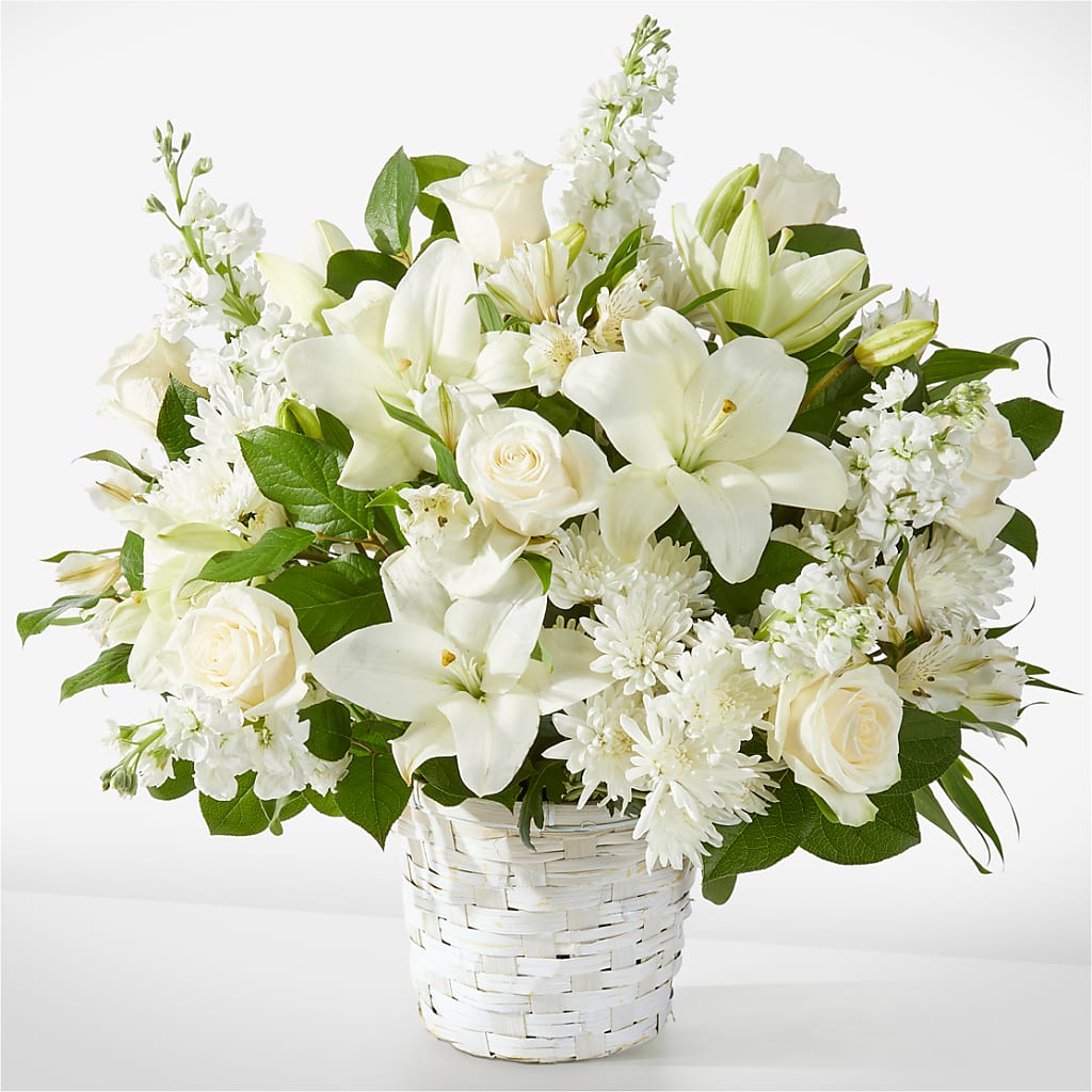 Peaceful Reflections Arrangement – MERCY'S FLOWERS, Miami FL
