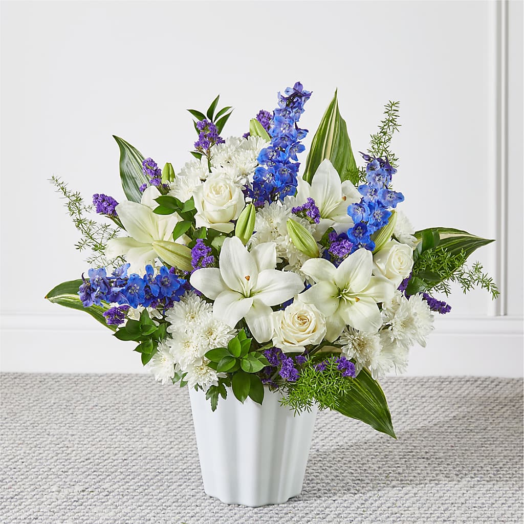 Take Comfort Floor Basket – MERCY'S FLOWERS, Miami FL