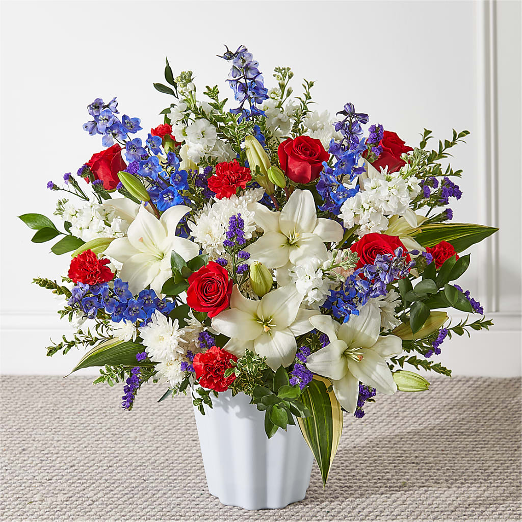 Consoled Floor Basket – MERCY'S FLOWERS, Miami FL
