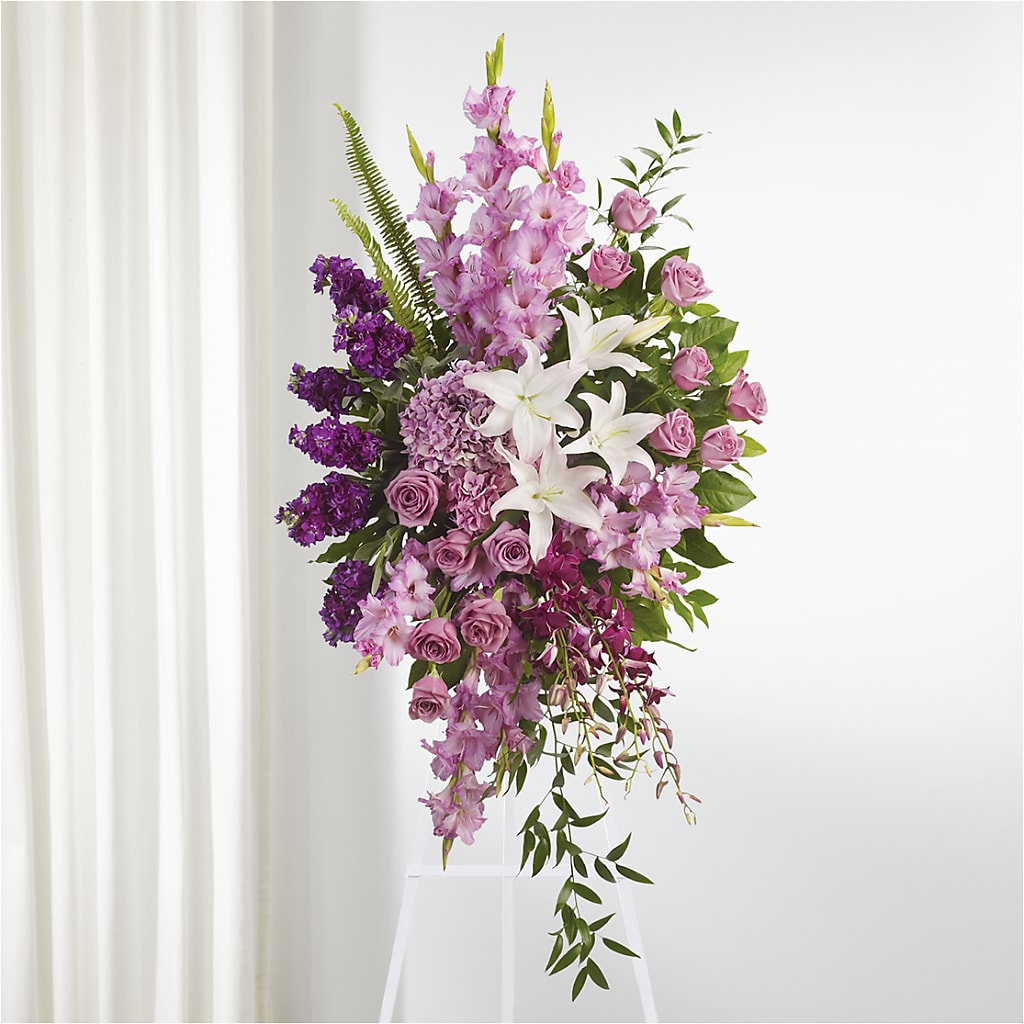 Never Alone Standing Spray – MERCY'S FLOWERS, Miami FL