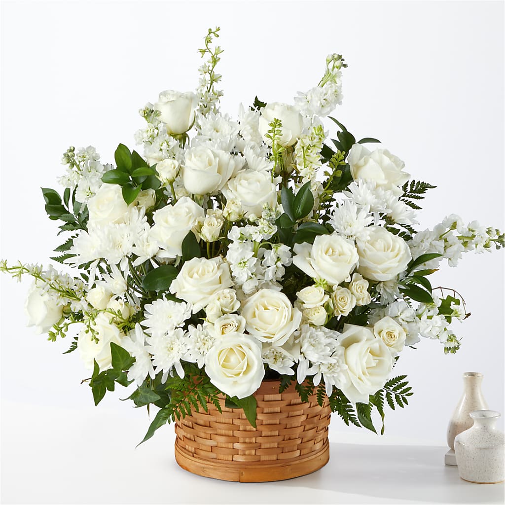 Heartfelt Condolences Arrangement – MERCY'S FLOWERS, Miami FL