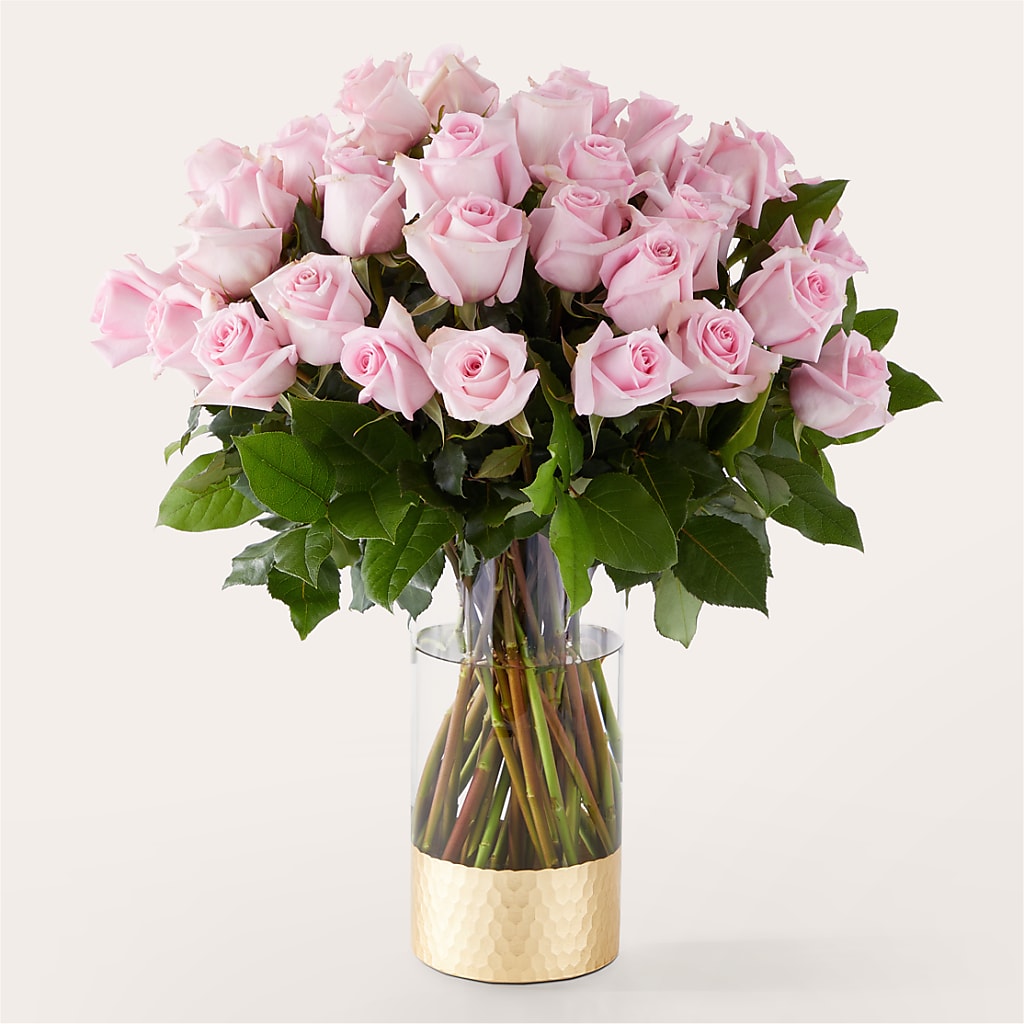 Picture Perfect Pink Rose Bouquet – MERCY'S FLOWERS, Miami FL