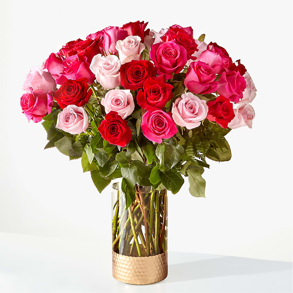 Love Notes Rose Bouquet – MERCY'S FLOWERS, Miami FL
