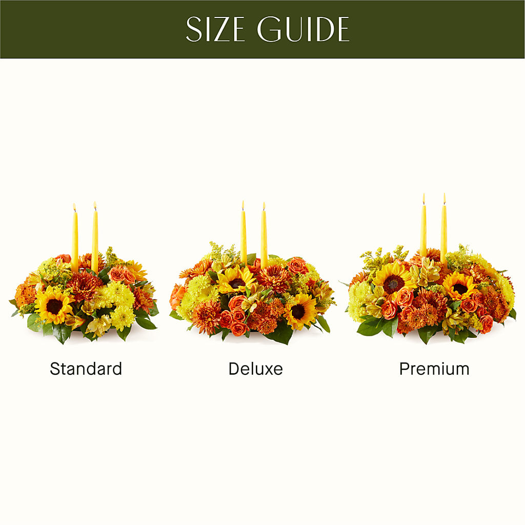 Autumn Harmony Centerpiece – MERCY'S FLOWERS, Miami FL