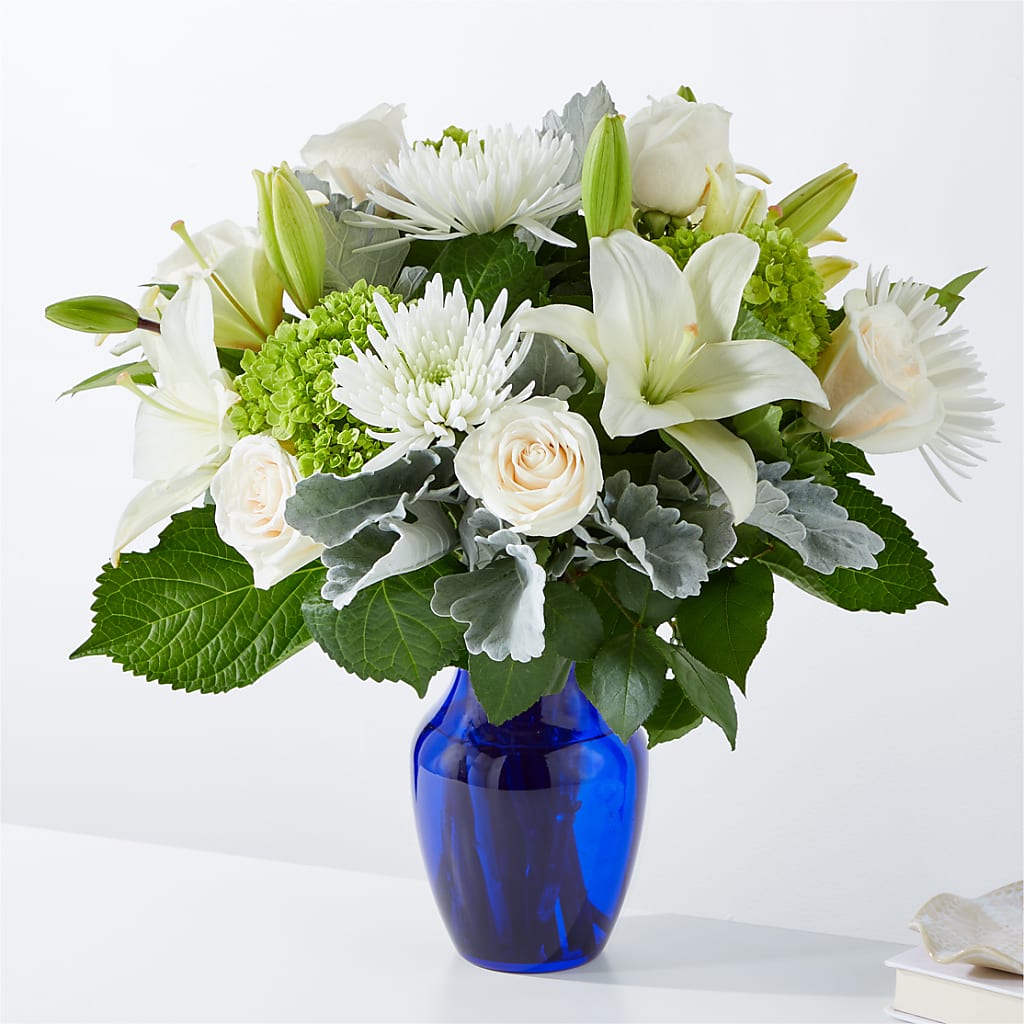 Snowy Dreams Bouquet – MERCY'S FLOWERS, Miami FL