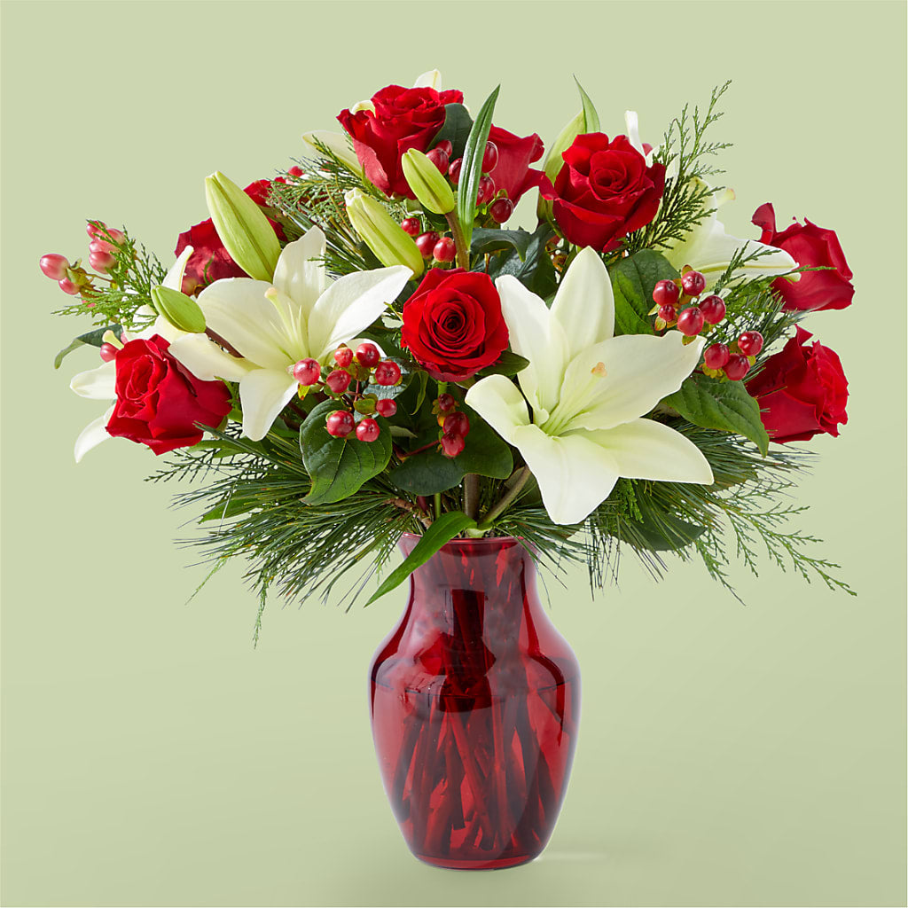 Evergreen Delight Bouquet – MERCY'S FLOWERS, Miami FL