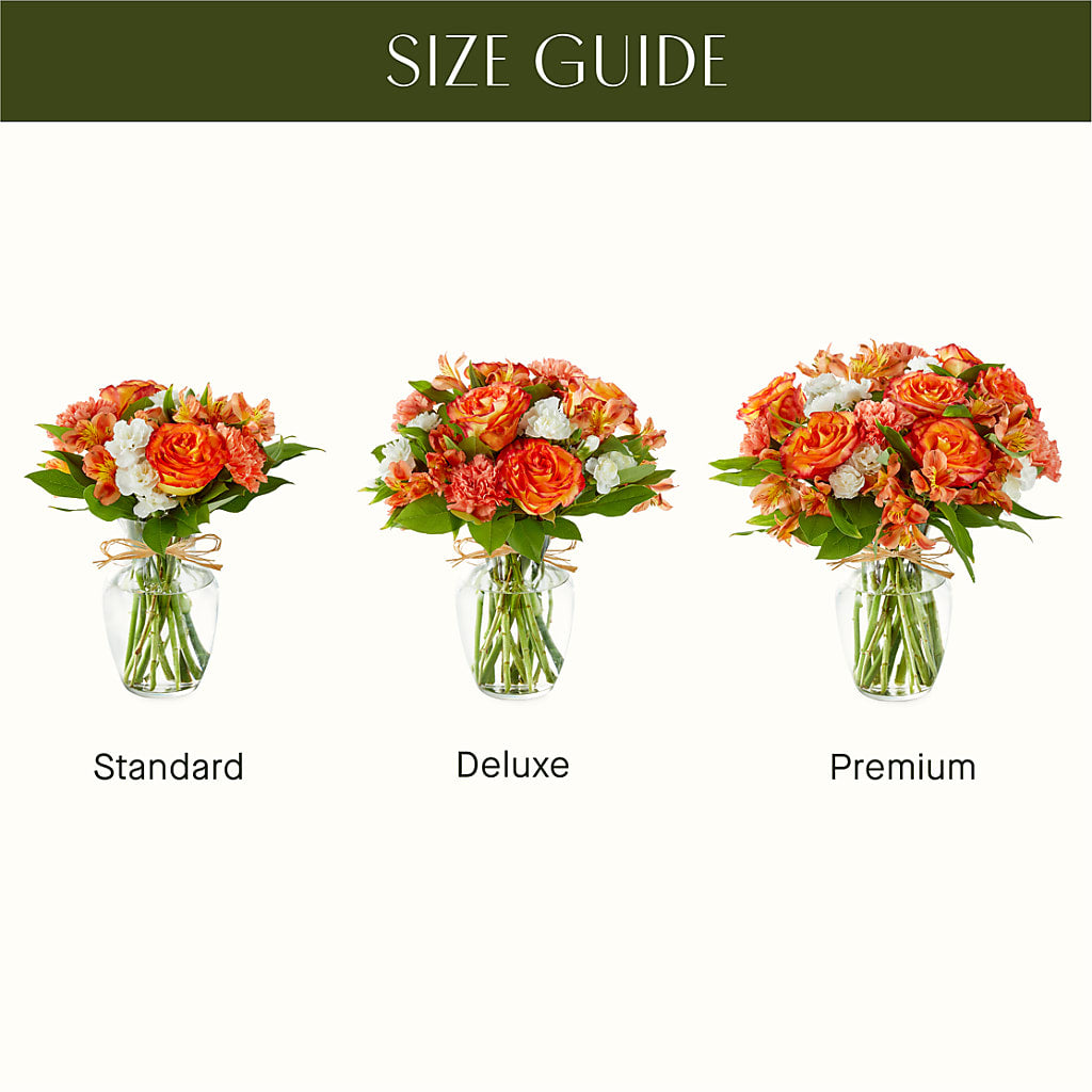 Apricot Glow Bouquet – MERCY'S FLOWERS, Miami FL