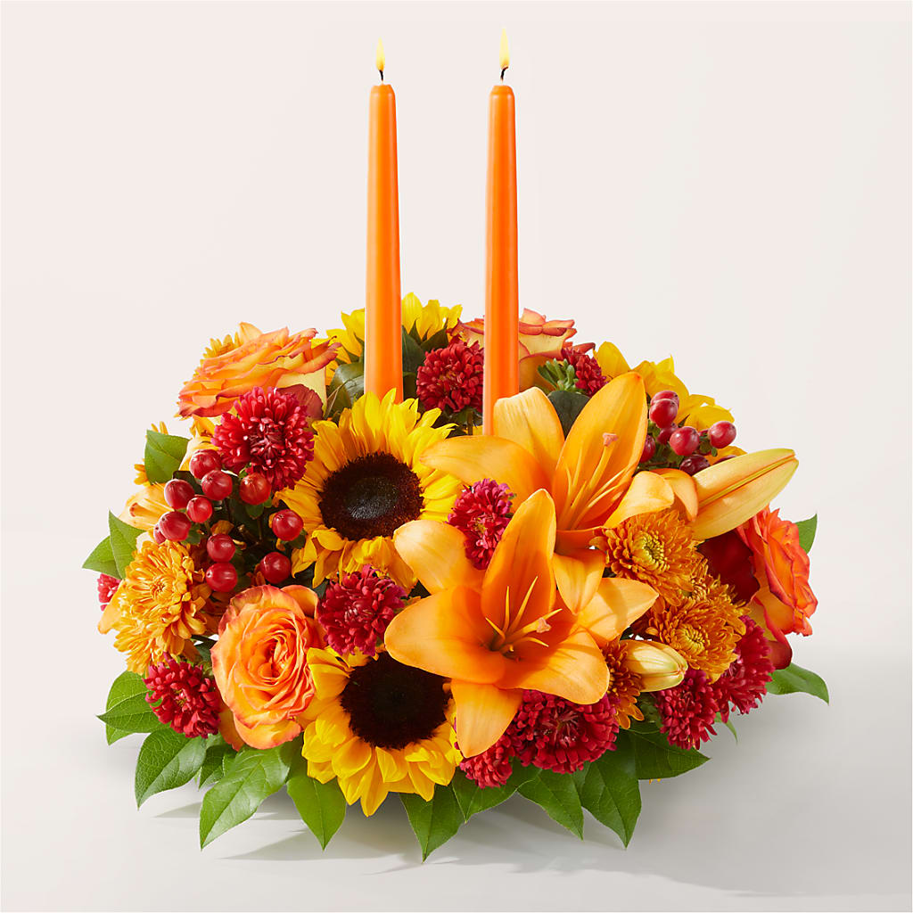 Grateful Centerpiece – MERCY'S FLOWERS, Miami FL